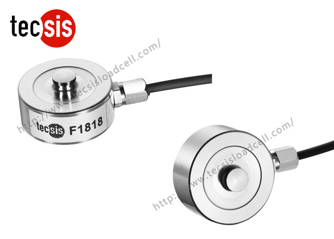 Micro Button Type Load Cell With Stainless Steel , Strain Gauge Load Cell Sensor 100kg
