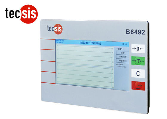 China Touch Screen Force Display Weighing Scale Indicator Curve Display supplier