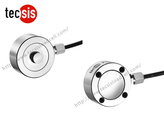 China Micro Button Type Load Cell With Stainless Steel , Strain Gauge Load Cell Sensor 100kg supplier